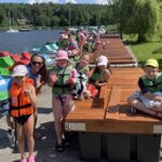 26.06.2023. Cedzyna. Letnie półkolonie zorganizowane przez Świętokrzyskie Wodne Ochotnicze Pogotowie Ratunkowe / Fot. Iwona Murawska-Bujnowicz - Radio Kielce