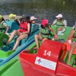 26.06.2023. Cedzyna. Letnie półkolonie zorganizowane przez Świętokrzyskie Wodne Ochotnicze Pogotowie Ratunkowe / Fot. Iwona Murawska-Bujnowicz - Radio Kielce