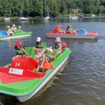 26.06.2023. Cedzyna. Letnie półkolonie zorganizowane przez Świętokrzyskie Wodne Ochotnicze Pogotowie Ratunkowe / Fot. Iwona Murawska-Bujnowicz - Radio Kielce