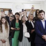 15.06.2023. Kielce. Święto Uniwersytetu Jana Kochanowskiego. Uroczyste posiedzenie Senatu. Wręczenie promocji doktorskich i odznaczeń państwowych / Fot. Jarosław Kubalski - Radio Kielce