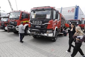 15.06.2023. Kielce. Międzynarodowe Targi Sprzętu i Wyposażenia Straży Pożarnej i Służb Ratowniczych IFRE-EXPO / Fot. Jarosław Kubalski - Radio Kielce