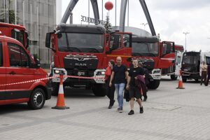 15.06.2023. Kielce. Międzynarodowe Targi Sprzętu i Wyposażenia Straży Pożarnej i Służb Ratowniczych IFRE-EXPO / Fot. Jarosław Kubalski - Radio Kielce