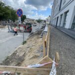 29.06.2023. Kielce. Ulica Bodzentyńska. Pierwszy etap zielonej rewitalizacji / Fot. Jarosław Kubalski - Radio Kielce