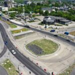 01.06.2023. Kielce. Przebudowa skrzyżowania Alei Solidarności i Alei Tysiąclecia Państwa Polskiego / Fot. Jarosław Kubalski – Radio Kielce