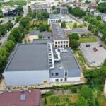 Hala przy „Żeromskim” bez opóźnień - Radio Kielce 02.06.2023. Kielce. Budowa hali sportowej I LO im. Stefana Żeromskiego / Fot. Jarosław Kubalski - Radio Kielce