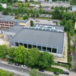 Hala przy „Żeromskim” bez opóźnień - Radio Kielce 02.06.2023. Kielce. Budowa hali sportowej I LO im. Stefana Żeromskiego / Fot. Jarosław Kubalski - Radio Kielce