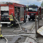 18.06.2023. Kielce. Pożar przy ul. Skrzetlewskiej