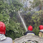 18.06.2023. Kielce. Pożar przy ul. Skrzetlewskiej