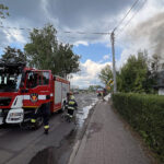 18.06.2023. Kielce. Pożar przy ul. Skrzetlewskiej