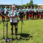 03.06.2023. Busko-Zdrój. Otwarcie kompleksu sportowego po przebudowie. Na zdjęciu: Waldemar Sikora - burmistrz miasta gminy Busko-Zdrój / Fot. Marta Gajda-Kruk - Radio Kielce