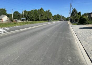 Ulica Stokowiec w Suchedniowie w całości wyremontowana