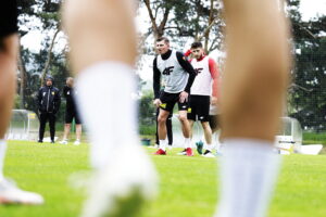 14.06.2023. Kielce. Stadion przy ulicy Kusocińskiego. Trening Korony Kielce / Fot. Jarosław Kubalski - Radio Kielce