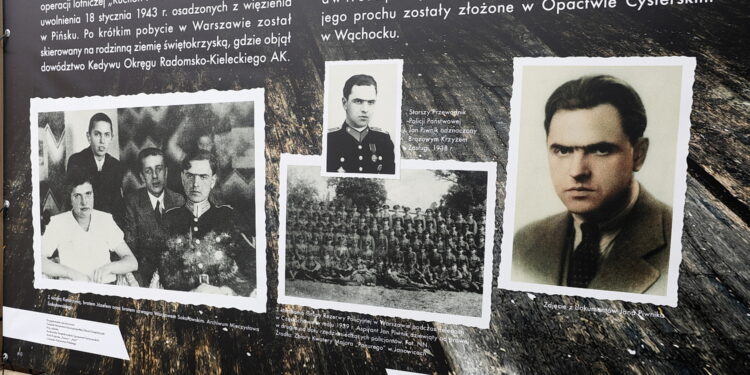 Szkoła w Goździe upamiętniła Eugeniusza Kaszyńskiego „Nurta” - Radio Kielce 16.06.2023. Kielce. Wystawa „Historia Zgrupowań Partyzanckich AK Ponury” / Fot. Jarosław Kubalski - Radio Kielce