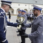 16.06.2023. Kielce. Oficjalne zakończenie zmagań i wręczenie nagród w ogólnopolskim konkursie na najlepszego policjanta ruchu drogowego. Na zdjęciu (z lewej): nadinsp. Roman Kuster - zastępca komendanta głównego policji / Fot. Jarosław Kubalski - Radio Kielce