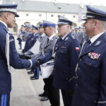 16.06.2023. Kielce. Oficjalne zakończenie zmagań i wręczenie nagród w ogólnopolskim konkursie na najlepszego policjanta ruchu drogowego. Na zdjęciu (z lewej): nadinsp. Roman Kuster - zastępca komendanta głównego policji / Fot. Jarosław Kubalski - Radio Kielce