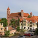 Lidzbark Warmiński. Widok na zamek w Lidzbarku Warmińskim / Fot. Stanisław Blinstrub - Radio Kielce