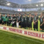 14.06.2023. Kielce. Suzuki Arena. Finał Pucharu Polski na szczeblu okręgu: KSZO 1929 Ostrowiec Świętokrzyski - Star Starachowice. Na zdjęciu: zespół Staru Starachowice / Fot. Sebastian Kalwat - Radio Kielce