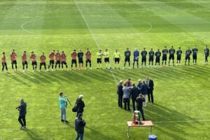 14.06.2023. Kielce. Suzuki Arena. Finał Pucharu Polski na szczeblu okręgu: KSZO 1929 Ostrowiec Świętokrzyski - Star Starachowice / Fot. Sebastian Kalwat - Radio Kielce