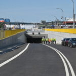 2.06.2023. Świnoujście. Budowa tunelu łączącego wyspy Uznam i Wolin w Świnoujściu / Fot. PAP - Marcin Bielecki