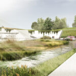 Projekt parku miejskiego w Starachowicach, / Fot. pracownia architektury eM4 Brataniec