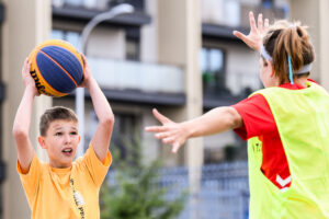 29.07.2023. Kielce. „Kielce Streetball Challenge” - turniej w koszykówce 3×3 / Fot. Michał Stańczyk