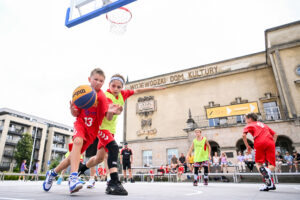 29.07.2023. Kielce. „Kielce Streetball Challenge” - turniej w koszykówce 3×3 / Fot. Michał Stańczyk