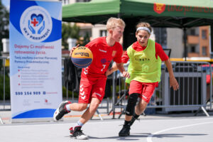 29.07.2023. Kielce. „Kielce Streetball Challenge” - turniej w koszykówce 3×3 / Fot. Michał Stańczyk