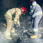 Pożar altany działkowej. Strażacy znaleźli trzy zwęglone ciała