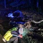 02.07.2023. Luszyca. Śmiertelny wypadek / Fot. Policja