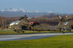 Na zdjęciu AH 64 Apache. / Fot. Wiktor Taszłow - Radio Kielce