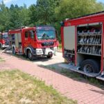 Pożar domu drewnianego. W akcji cztery zastępy straży - Radio Kielce 15.07.2023. Skarżysko-Kamienna. Pożar drewnianego domu / źródło: straż pożarna