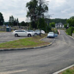 31.07.2023. Bieliny. Parking przy cmentarzu / Fot. Urząd Gminy Bieliny