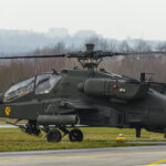 Na zdjęciu AH 64 Apache. / Fot. Wiktor Taszłow - Radio Kielce