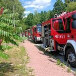 Pożar domu drewnianego. W akcji cztery zastępy straży - Radio Kielce 15.07.2023. Skarżysko-Kamienna. Pożar drewnianego domu / źródło: straż pożarna