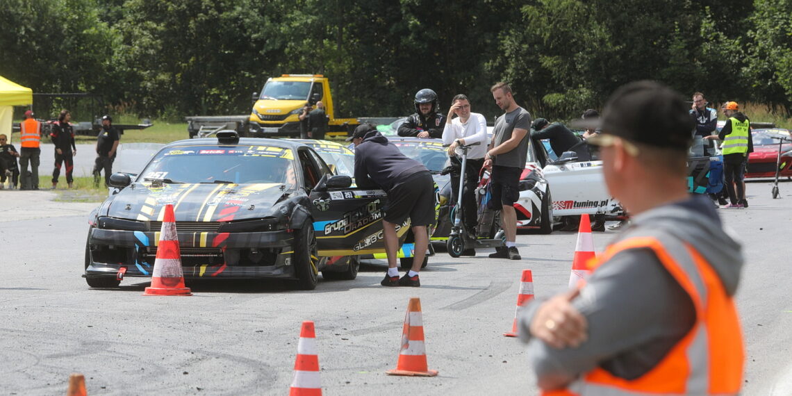 22.07.2023. Miedziana Góra. Drifitingowe Mistrzostwa Polski oraz Speed Games / Fot. Wiktor Taszłow - Radio Kielce