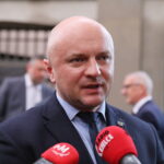 28.07.2023. Kielce. Widowisko pt. „Rozbić Więzienie UB”. Na zdjęciu: Rafał Nowak - wicewojewoda świętokrzyski / Fot. Wiktor Taszłow - Radio Kielce