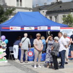 29.07.2023. Kielce. Piknik Zdrowia. Bezpłatne badania profilaktyczne / Fot. Wiktor Taszłow - Radio Kielce