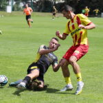 29.07.2023. Kielce. Sparing Korona Kielce - Siarka Tarnobrzeg / Fot. Wiktor Taszłow - Radio Kielce