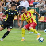 29.07.2023. Kielce. Sparing Korona Kielce - Siarka Tarnobrzeg / Fot. Wiktor Taszłow - Radio Kielce