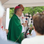 02.07.2023. Klonów. 80 rocznica zamordowania przez hitlerowców szesnastu mieszkańców miejscowości / fot. Wiktor Taszłow - Radio Kielce