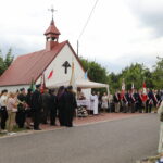 02.07.2023. Klonów. 80 rocznica zamordowania przez hitlerowców szesnastu mieszkańców miejscowości / fot. Wiktor Taszłow - Radio Kielce