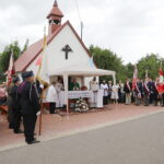 02.07.2023. Klonów. 80 rocznica zamordowania przez hitlerowców szesnastu mieszkańców miejscowości / fot. Wiktor Taszłow - Radio Kielce