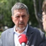 04.07.2023. Kielce. 77. rocznica pogromu kieleckiego. Na zdjęciu: Jarosław Karyś - przewodniczący Rady Miasta Kielce / Fot. Wiktor Taszłow - Radio Kielce