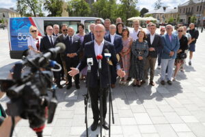 22.07.2023 Końskie. Konferencja