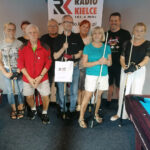 25.07.2023. Bilardowe wtorki z Radiem Kielce. Uczestnicy turnieju dla seniorów / Fot. Rafał Szymczyk – Radio Kielce