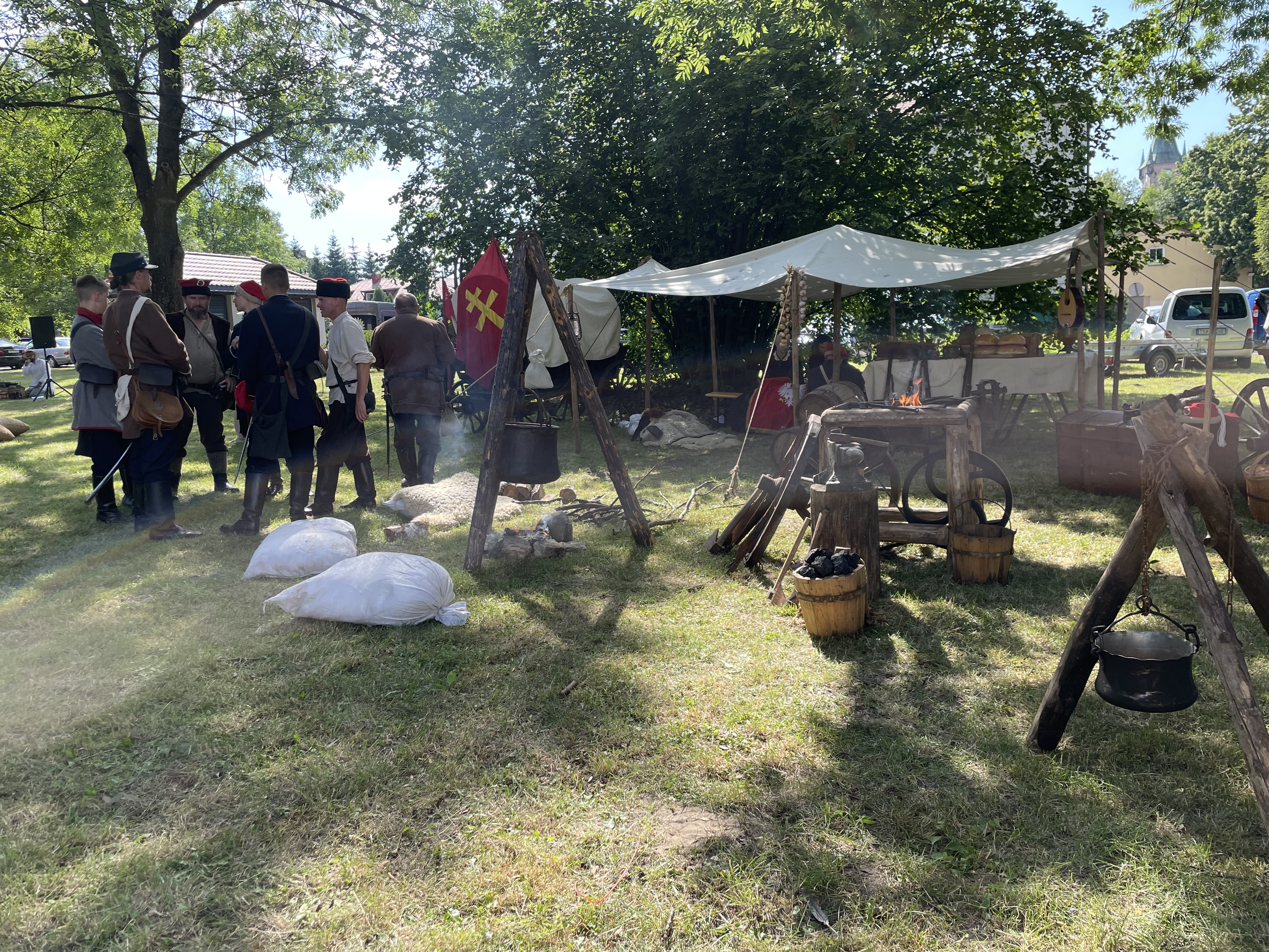 Bitwa i obóz powstańczy na Kuźnicach Koneckich