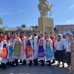 „Tradycja Kołem się Toczy”. Znamy zwycięzców - Radio Kielce 09.07.2023. Końskie. Finał IV Przeglądu Kół Gospodyń Wiejskich „Tradycja Kołem się Toczy”. Na zdjęciu: Zespół Pieśni i Tańca „Wesoły Lud” / fot. Magdalena Galas-Klusek - Radio Kielce