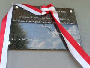 W Zakrzowie upamiętniono Bartosza Głowackiego, chłopskiego bohatera