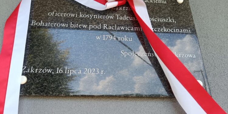 W Zakrzowie upamiętniono Bartosza Głowackiego, chłopskiego bohatera