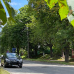 03.07.2023. Kielce. Ulica Ściegiennego. Miejsca, gdzie maja być wymienione latarnie na LED / Fot. Wiktor Taszłow - Radio Kielce